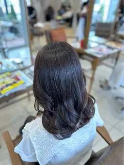 【🤍4月限定🤍】透明感カラー＋髪質改善トリートメント🌿💫