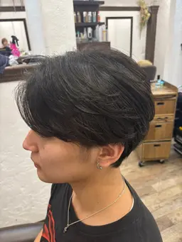 【期間限定】✨メンズカット➕パーマ#ニュアンス#フェザー✨