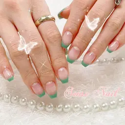 🦀️🦀️チップ長さだし+カラーフレンチ/カラーグラデーション8980