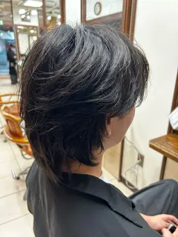 メンズカット+ニュアンスパーマ+ダメージ補修トリートメント