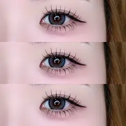 【目の縦幅🆙】上下まつ毛エクステ 上100本 下50本