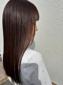 【平日限定】カット+シークレットカラー(ブリーチ不可)+トリートメント