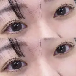 根元立ち上げ⟡.*パリジェンヌラッシュリフト上🪞束間コーティング仕上げ🤍 マツパ/韓国風/笹塚