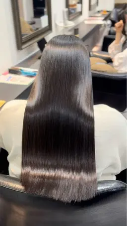 人数限定【ロングヘアのモニター価格】美髪改善ストレート☆当日可☆