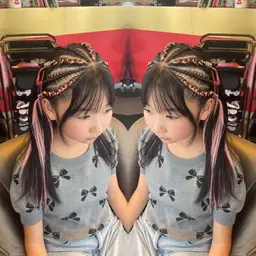 【補足説明必ずお読みください】ハーフコーンロウエクステ編み×6本シャンプー付き🫧