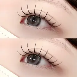 🌷新規限定🌷【フラットラッシュ80本🤍】コーティング仕上げ🪄 (シングルオフ無料✨)