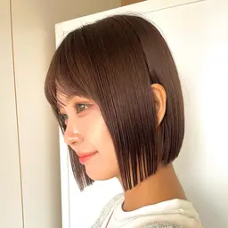 似合わせカット+艶カラー🌈パーソナルカラー検定を活かしてあなたに似合う髪型をご提案します✨