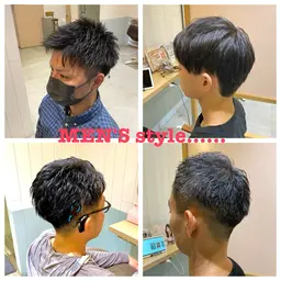 👀この時期必見❣️【メンズ限定】🩵カット➕クレンジングスパ💆