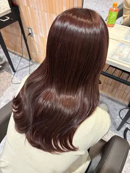 髪質改善カラー+3stepトリートメント