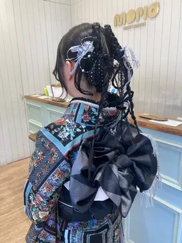 卒業式🎓着付け 袴 ヘアセット付き♡⚠️ご予約は、1度お問い合わせください‼️