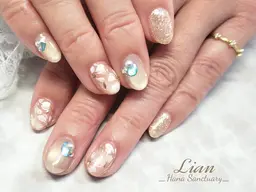 【オフなし・あり】人気✨フラワーデザイン左右2本ずつ🌼