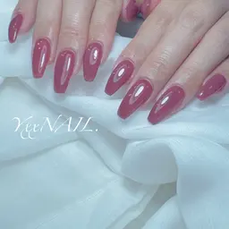 オフ込みシンプルネイルワンカラー、ラメグラデーション、カラーグラデーション、フレンチの方★フット施術も可★