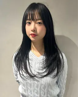 【美髪ストレート】カット＋縮毛矯正ストレート【どんな癖も伸ばします】