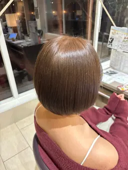 ダブルカラー✨【ブリーチなし ➕カラー🎀🫧】ブリーチはしたくないけど明るくしたい方におすすめです🤍