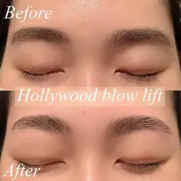 ハリウッドブロウリフト 最低2週間自己処理されてない方・眉毛の長さ7㍉以上必要◎