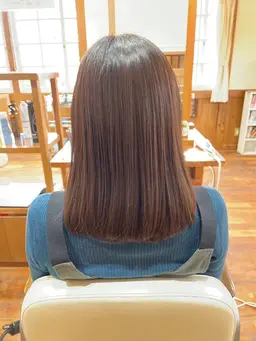 髪質改善カラー＋オージュアトリートメント＋マイクロバブルケア￥16600→￥11600