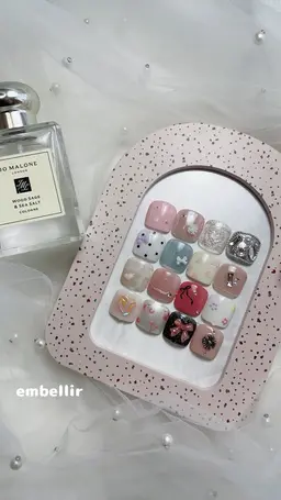 【オフなし】フットネイル親指アート🎨♡