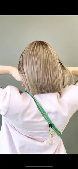 ワンカラー＋髪質改善酸性トリートメント