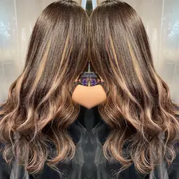 ダイヤモンド毛質60本 ロングの方、毛先の厚さ出しに