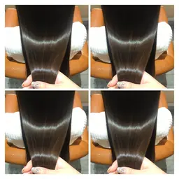 🖤1日3名限定クーポン🖤ケアカラー➕Aujua7STEPトリートメント【ブリーチなし/艶髪/髪質改善】