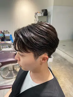 【メンズ限定】🌳(ダウンパーマ)+メンズカット🌳💥今流行りの韓国スタイル!朝のスタイリングも簡単にカッコよく!💥