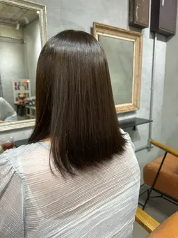 髪質改善カラー🫧《高濃度水素シルクカラー》