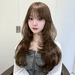 カット+ケアカラー+3stepケアトリートメント