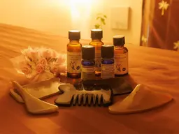 🌷大人気🌷【疲れ解消】 ヘッド付♪アロマリンパオイル60分5990