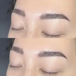 【4月11日~24日来店限定★トレーニングモデル限定🤎】ハリウッドブロウリフト（パーマ）【WAX＆眉メイク】¥3000