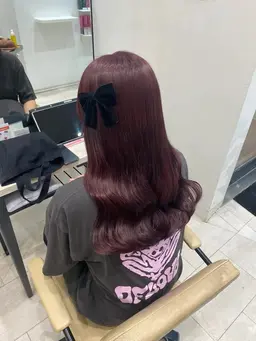 【 ブリーチなしで明るく💫💕 】🎀 ブリーチなしダブルカラー + 高保湿3step TR 🎀 ロング料金なし💎