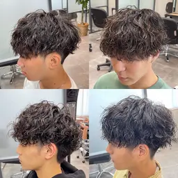 メンズカット+スタイリング