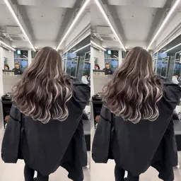 【ダメージなしでハイライトやインナーしたい方】カット×透明感カラー×最高級人毛100%シールエクステ20枚