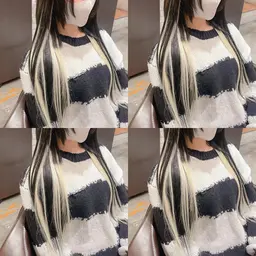 シールエクステ （ 52cm ） 1枚​〜​ 【 100%バージン毛 】🦋 ポイントにオススメ ⚠️1週間前予約のみ