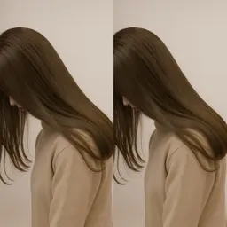 ✨艶々サラサラ髪へ✨ カット+縮毛矯正 👑4月限定👑