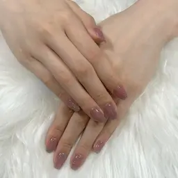 ハンド　スカルプオフあり　ワンカラーorラメグラ