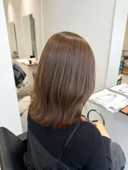 白髪染めリタッチカラー