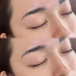 毛流れを整えて癖を改善⟡.*ハリウッドブロウリフト🪄 メンズにもオススメ◎