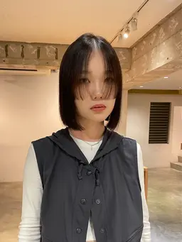 ☔️雨に負けないサラ髪✨カット➕縮毛矯正