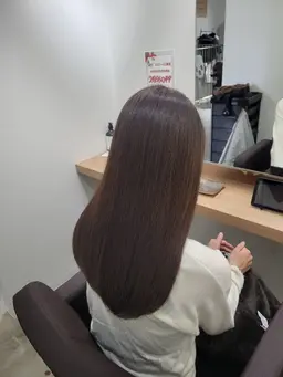 カット+酸性縮毛矯正+2stepトリートメント🌟