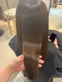 【平日割あり】💎プレミアムストレート＋3stepトリートメント