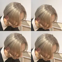 メンズカット+シャンプー+トリートメント 【メンズ・韓国・センターパート・カルマ】