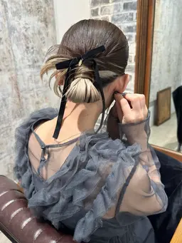 ヘアセット🎀💍お呼ばれ/結婚式/パーティー/成人式/前撮り/推し活などのヘアアレンジ👱🏻♀️🩰持ち込み写真可