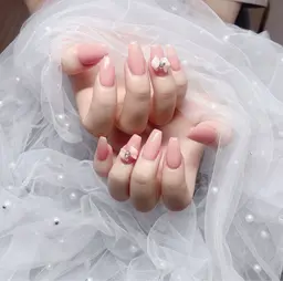 スカルプワンカラー/ラメグワンカラーネイル パーツ2個プレゼント