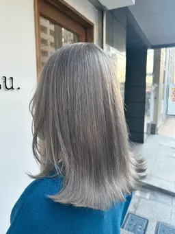 カット(レイヤーorウルフ)+カラー