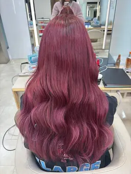 【秋冬のトレンド⛄️】ブリーチ込み暖色カラー🎀