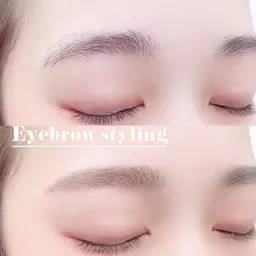 【初回限定モニター募集🌟】《SET メニュー》アイブロウスタイリング×アイブロウカラー[WAX・間引き込み］
