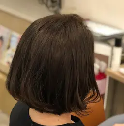 カット＋高トリートメント配合縮毛矯正