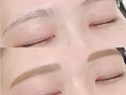 🔰お試し🈹ムラなし抜け感眉へ🫧間引き(毛量調整)+眉スタイリング(※メイク無)骨格診断⚠️時間内施術【口コミ投稿】