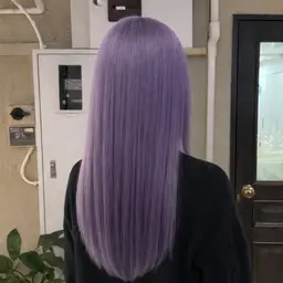 ✂️【似合わせカット込み】ケアブリーチ+透明感カラー+トリートメント