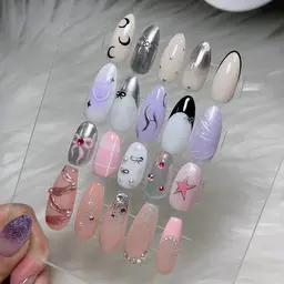 【シンプル定額デザイン💓】2/10本サンプルメニュー🩶カラーチェンジできます🎶